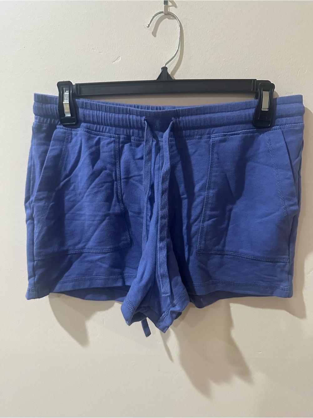 Barefoot Dreams Blue Drawstring Athletic Shorts